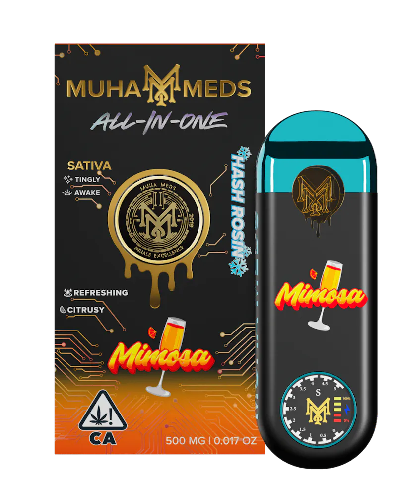 Muha Meds Mimosa Hash Rosin Disposable 0.5g