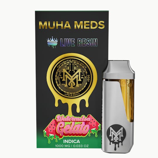 Muha Meds - Watermelon Gelato Live Resin All In One - 1