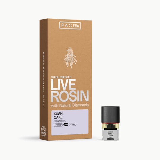 PAX - PAX Live Rosin - Kush Cake - 0.5g Pod - 1