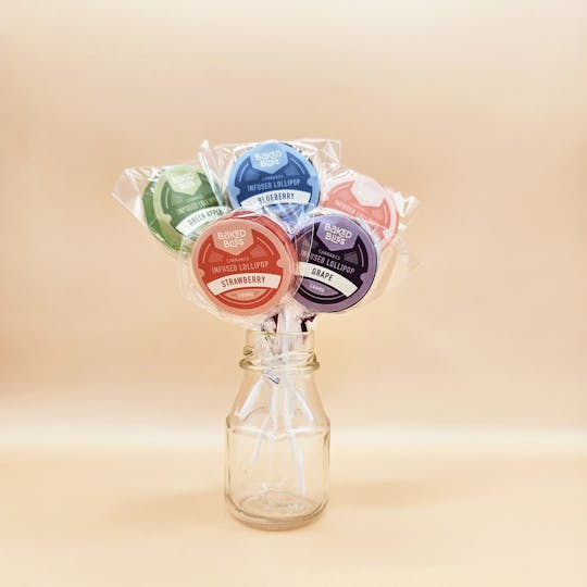 Baked Bliss Edibles - Baked Bliss 100mg Lollipops - 1