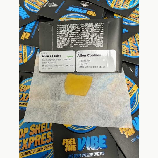 Top Shelf Express - Alien Cookies (1g) Shatter - 1