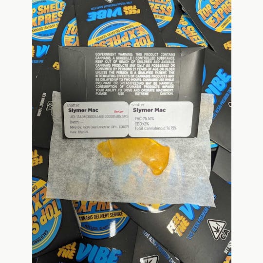 Top Shelf Express - Slymer Mac Shatter (1g) - 1