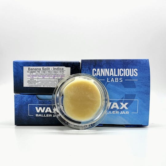 Cannalicious Labs - Banana Split Wax - Indica - 1
