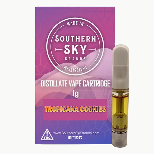 Southern Sky Brands - Tropicana Cookies THC Vape - 1g - 1