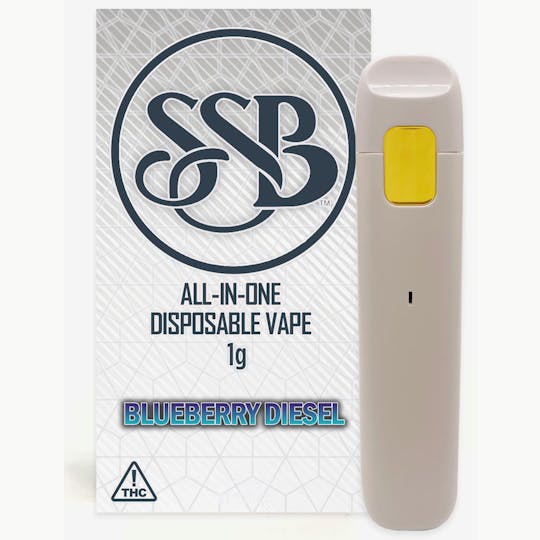 Southern Sky Brands - Blueberry Diesel Disposable Vape - 1g - 1