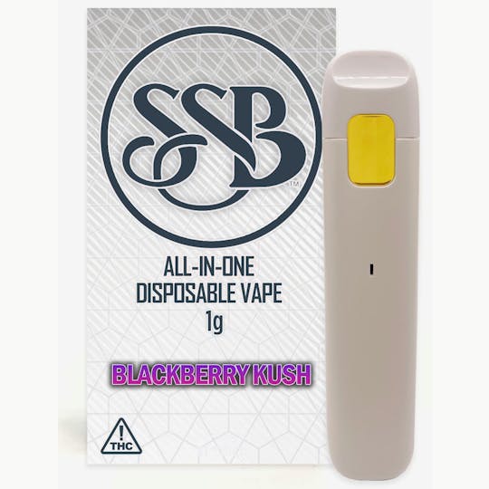 Southern Sky Brands - Blackberry Kush Disposable Vape - 1g - 1