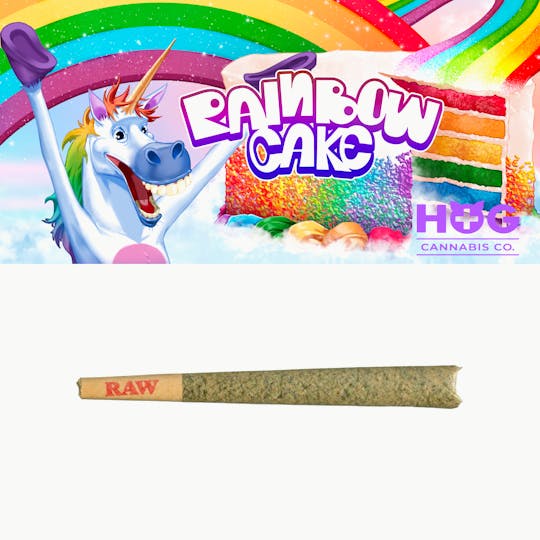 HOG Cannabis Co. - Rainbow Cake Pre Roll - 1