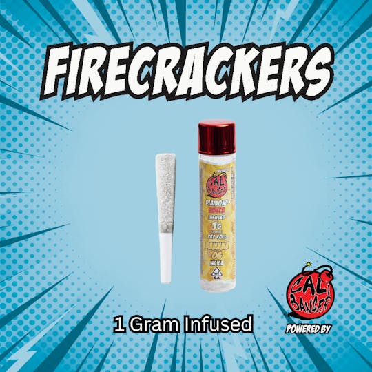 Firecracker by Cali Banger - Firecracker by Cali Banger Infused Pre Roll BANANA OG - 1.0 Gr - 1