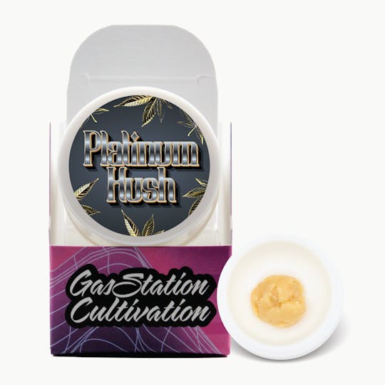 Gas Station Cultivation - Platinum Kush Cured Badder 1G - 1