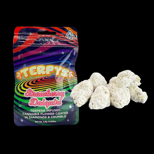 Crème De Canna - Terpys Strawberry Daiquiri Infused Flower 3.5g - 1