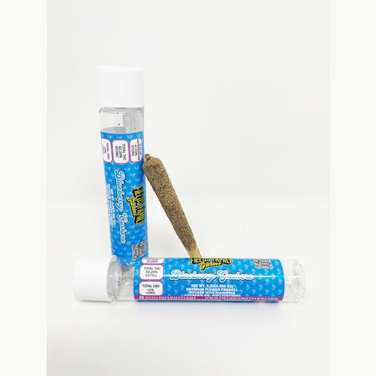 Fields Family Farmz - Blueberry Gushers Single 1.2g Diamond/Kief/Cannabis Oil Infused Pre Roll - 1