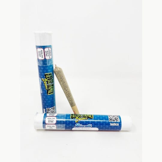 Fields Family Farmz - Biscotti 1g Kief Infused Single Pre Roll - 1