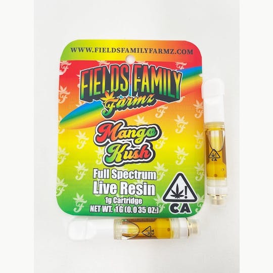 Fields Family Farmz - Mango Kush 1g Live Resin Cartridge - 1