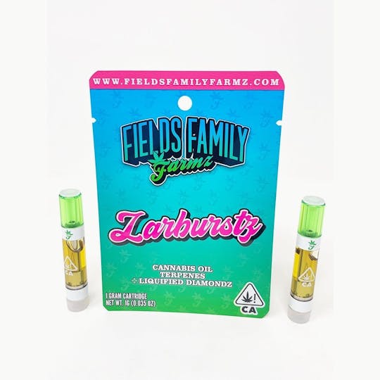 Fields Family Farmz - Zaburst 1g Liquified Diamondz THC-A Cartridge - 1