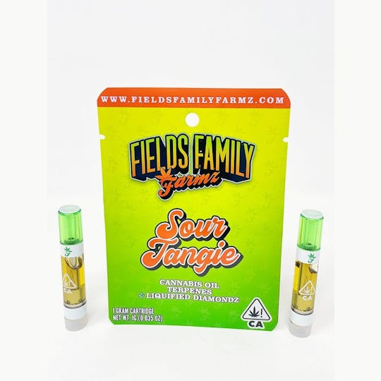 Fields Family Farmz - Sour Tangie 1g Liquified Diamondz THC-A Cartridge - 1