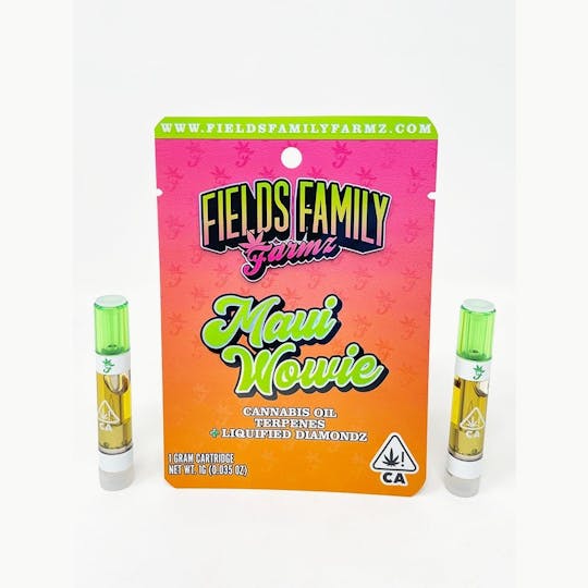 Fields Family Farmz - Maui Wowie 1g Liquified Diamondz THC-A Cartridge - 1
