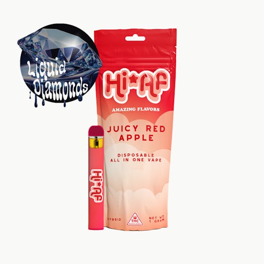 Hi*AF - Juicy Red Apple - Disposable - 1