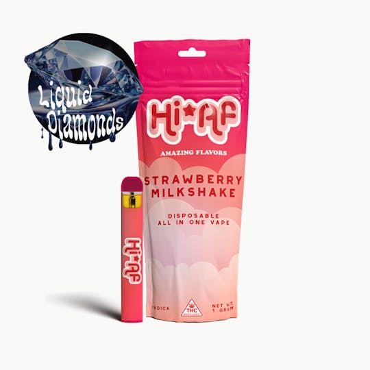 Hi*AF - Strawberry Milkshake - Disposable - 1