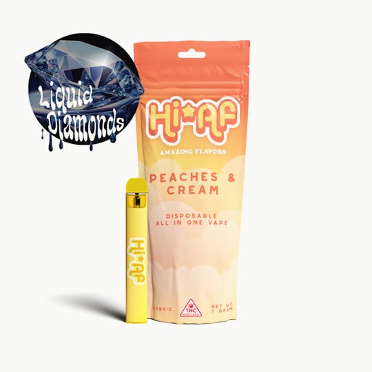 Hi*AF - Peaches & Cream - Disposable - 1