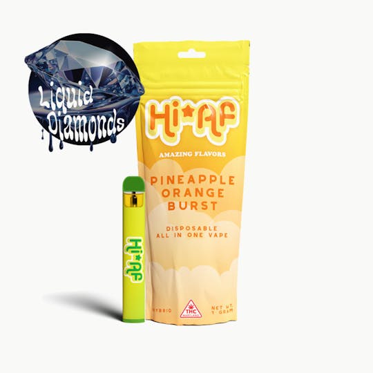 Hi*AF - Pineapple Orange Burst - Disposable - 1