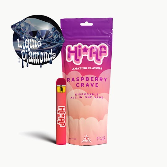 Hi*AF - Raspberry Crave - Disposable - 1