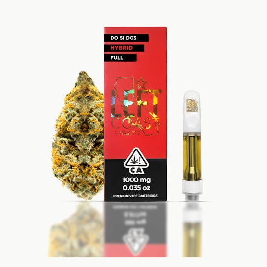 LEFT COAST - Dosidos - Premium THC Cartridge 1G - 1