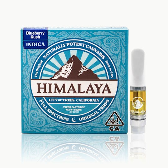 HIMALAYA - Blueberry Kush Cartridge - .5G - 1
