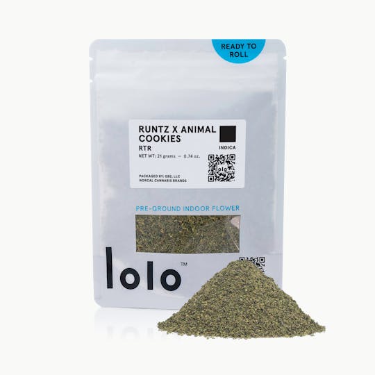 lolo - Runtz x Animal Cookies | Indoor Ready To Roll | 21g - 1