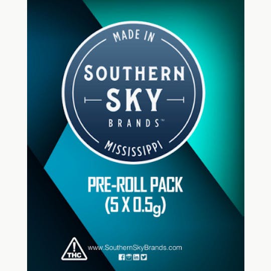Southern Sky Brands - Wedding Cake Pre Roll 5 Pack - 1