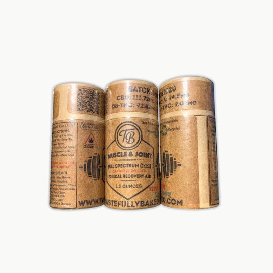 Tastefully Baked - Muscle & Joint Topical Recovery Aid - 1