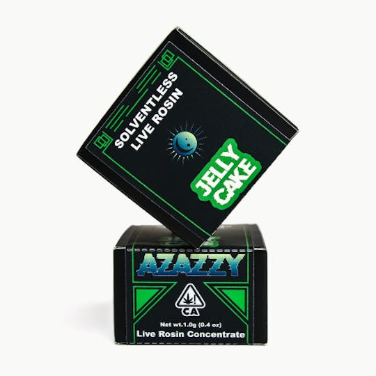 Azazzy - Azazzy - Solventless Live Rosin - 1.0 G Jar - Jelly Cake T2 (I) - 1