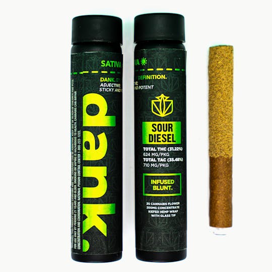Dank By Definition - SOUR DIESEL 2G INFUSED BLUNT - 1