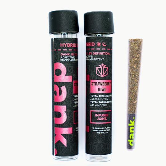Dank By Definition - STRAWBERRY KIWI 1G INFUSED JOINT - 1