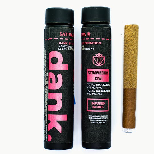 Dank By Definition - STRAWBERRY KIWI 2G INFUSED BLUNT - 1