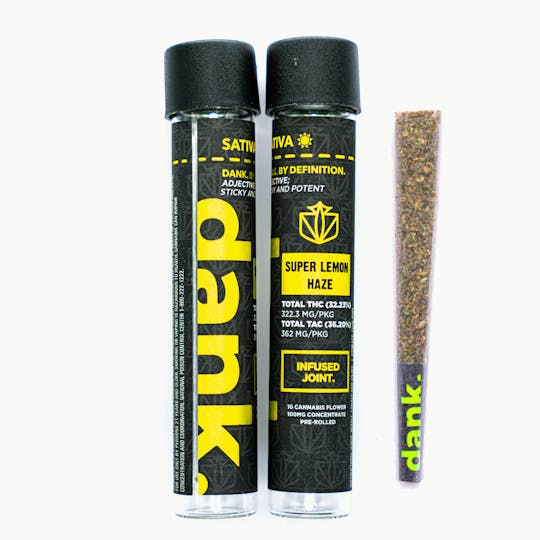 Dank By Definition - SUPER LEMON HAZE 1G INFUSED JOINT - 1