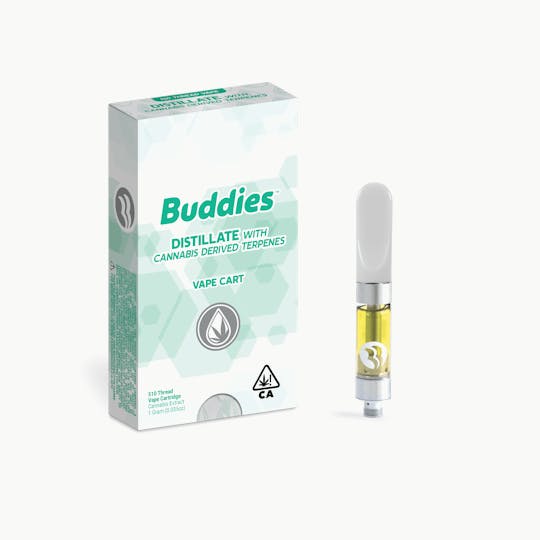 Buddies Brand - Distillate + CDT Tiger Moon 1g Vape Cart (S) - 1