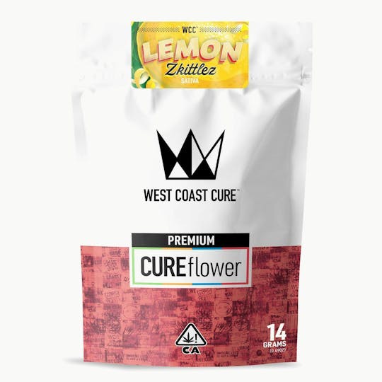 West Coast Cure - Lemon Zkittlez - 14G Premium Flower - 1