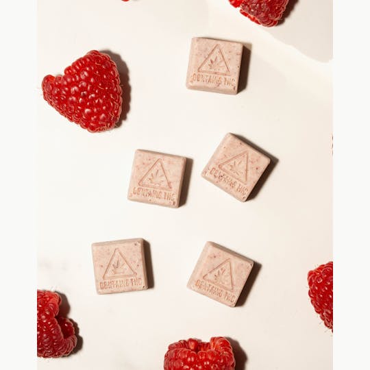 East Coast Cannabis - Peaks - White Chocolate Raspberry - 100mg/10pk - 1