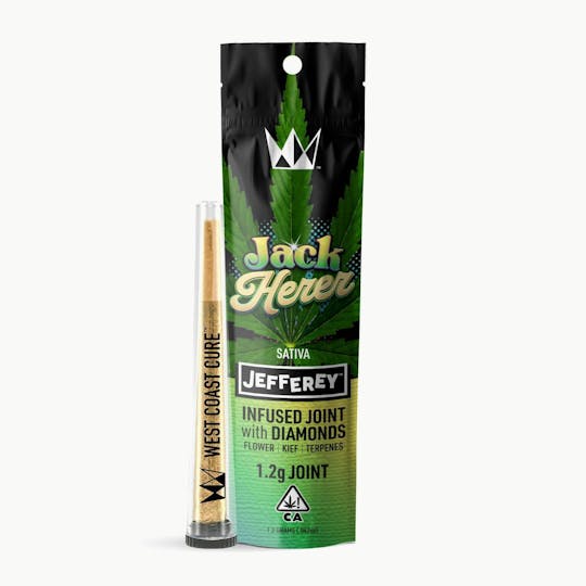 West Coast Cure - Jack Herer - 1.2G Jefferey Infused Joint - 1
