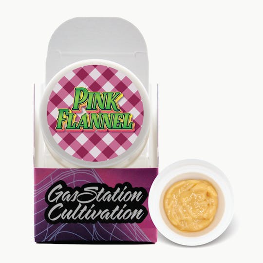 Gas Station Cultivation - Pink Flannel Cured Resin Badder 3.5G - 1