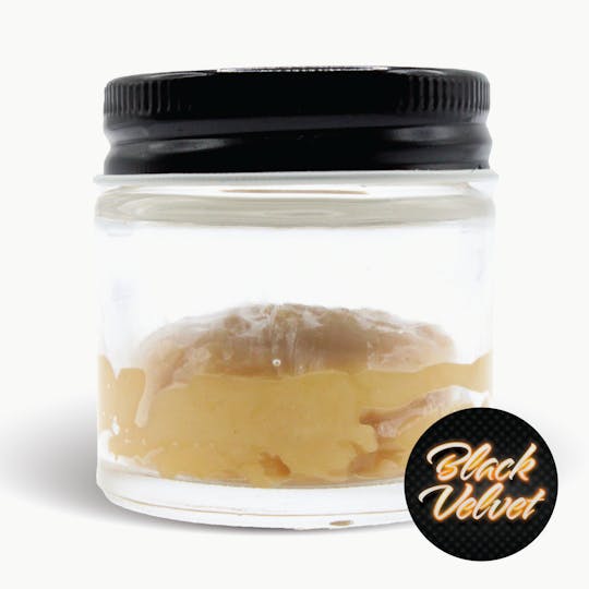 Gas Station Cultivation - Black Velvet Cured Resin Badder 14G Baller Jar - 1