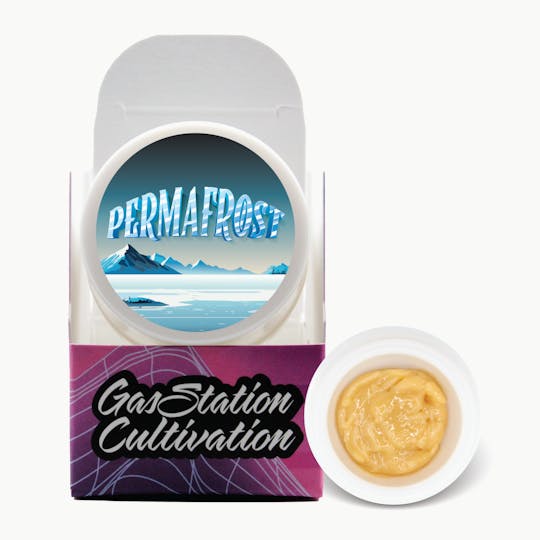 Gas Station Cultivation - Permafrost Cured Resin Badder 3.5G - 1