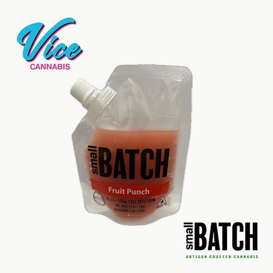 Vice Cannabis - Small Batch: Fruit Punch Juice Drink 100mg - 1