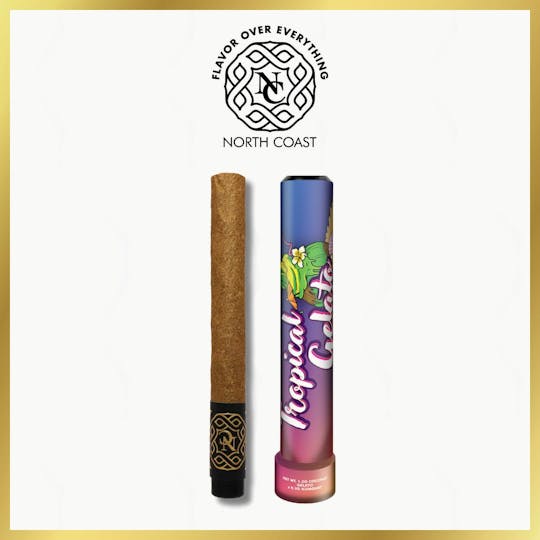 North Coast - N.C. x P.P. x Premier Tropical Gelato Wrapped Bubble Hash Rillo 1.5g Tier 2 - 1