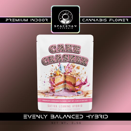 Spaceman Cannabis - Spaceman - 3.5g Flower - Cake Crasher - 1