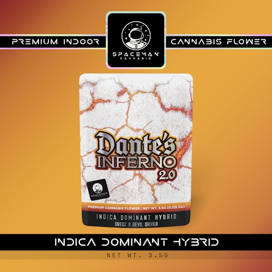 Spaceman Cannabis - Spaceman - 3.5g Flower - Dante's Inferno #2 - 1