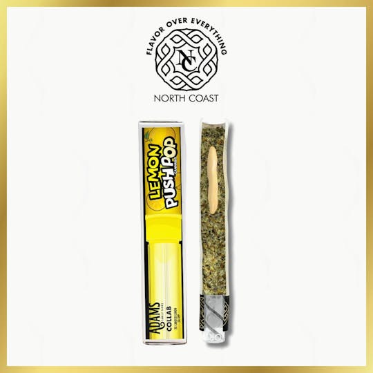 North Coast - N.C. x Adams Family Lemon Push Pop Joint Donut 2.5g Tier 2 - 1