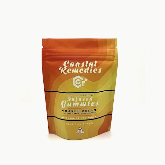 Coastal Remedies - 250mg Orange Creamsicle Gummies | Coastal Remedies - 1