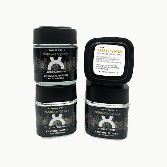 urbanXtracts - Tree City Haze - 3.5 G - Cannabis Flower - 1