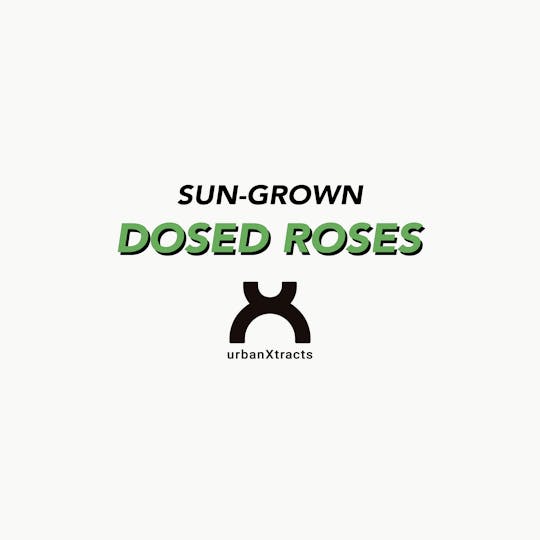 urbanXtracts - Dosed Roses - 3.5 G - Sun-Grown Flower - 1